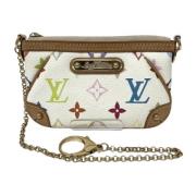 Louis Vuitton Vintage Pre-owned Canvas louis-vuitton-vskor White, Dam