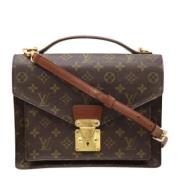 Louis Vuitton Vintage Pre-owned Canvas louis-vuitton-vskor Brown, Herr