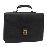 Louis Vuitton Vintage Pre-owned Laeder louis-vuitton-vskor Black, Dam