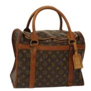 Louis Vuitton Vintage Pre-owned Canvas handvskor Brown, Dam