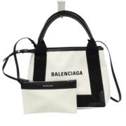 Balenciaga Vintage Pre-owned Canvas balenciaga-vskor White, Dam