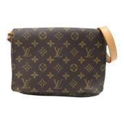 Louis Vuitton Vintage Pre-owned Canvas louis-vuitton-vskor Brown, Dam