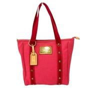 Louis Vuitton Vintage Pre-owned Canvas louis-vuitton-vskor Red, Dam