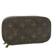 Louis Vuitton Vintage Pre-owned Canvas louis-vuitton-vskor Brown, Dam