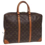 Louis Vuitton Vintage Pre-owned Canvas louis-vuitton-vskor Brown, Dam