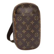 Louis Vuitton Vintage Pre-owned Canvas louis-vuitton-vskor Brown, Dam