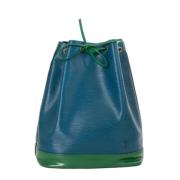 Louis Vuitton Vintage Pre-owned Laeder louis-vuitton-vskor Blue, Dam