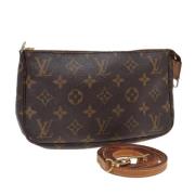 Louis Vuitton Vintage Pre-owned Canvas necessrer Brown, Dam