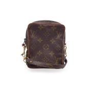 Louis Vuitton Vintage Pre-owned Laeder crossbodyvskor Brown, Dam