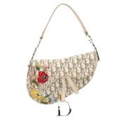 Dior Vintage Pre-owned Canvas dior-vskor Beige, Dam