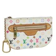 Louis Vuitton Vintage Pre-owned Canvas necessrer White, Dam