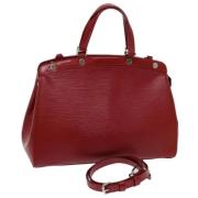 Louis Vuitton Vintage Pre-owned Laeder louis-vuitton-vskor Red, Dam