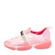 Prada Vintage Pre-owned Tyg sneakers Pink, Dam