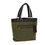 Louis Vuitton Vintage Pre-owned Canvas totevskor Green, Dam