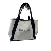 Balenciaga Vintage Pre-owned Canvas balenciaga-vskor White, Dam