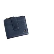 Prada Vintage Pre-owned Laeder plnbcker Blue, Dam