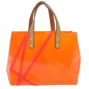 Louis Vuitton Vintage Pre-owned Laeder louis-vuitton-vskor Orange, Dam