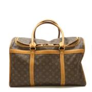 Louis Vuitton Vintage Pre-owned Tyg resvskor Brown, Dam