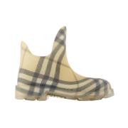 Burberry Beige Låga Ankelboots - Syntetisk Beige, Dam