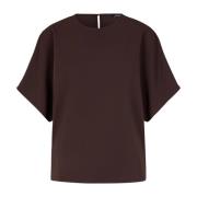 Joop! Elegant damblus med halvlånga ärmar Brown, Dam