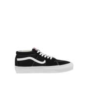 Vans Canvas Sneakers med Mockadetaljer Black, Herr