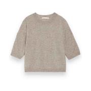 Vanessa Bruno Grå Drop-Sleeve Sweater Beige, Dam