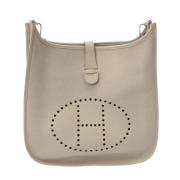 Hermès Vintage Pre-owned Laeder axelremsvskor Beige, Dam