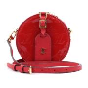 Louis Vuitton Vintage Pre-owned Tyg louis-vuitton-vskor Red, Dam