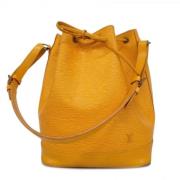 Louis Vuitton Vintage Pre-owned Tyg louis-vuitton-vskor Yellow, Dam