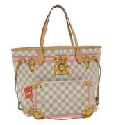 Louis Vuitton Vintage Pre-owned Canvas louis-vuitton-vskor Beige, Dam