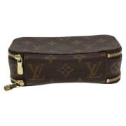 Louis Vuitton Vintage Pre-owned Canvas louis-vuitton-vskor Brown, Dam