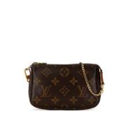 Louis Vuitton Vintage Pre-owned Canvas kuvertvskor Brown, Dam