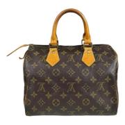 Louis Vuitton Vintage Pre-owned Tyg louis-vuitton-vskor Brown, Dam