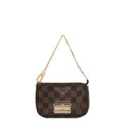 Louis Vuitton Vintage Pre-owned Canvas louis-vuitton-vskor Brown, Dam