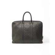 Louis Vuitton Vintage Pre-owned Tyg handvskor Black, Dam