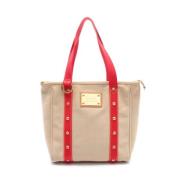 Louis Vuitton Vintage Pre-owned Laeder louis-vuitton-vskor Beige, Dam