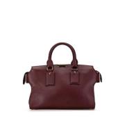 Burberry Vintage Pre-owned Laeder handvskor Red, Dam