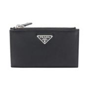 Prada Vintage Pre-owned Laeder plnbcker Black, Dam