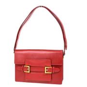 Fendi Vintage Pre-owned Laeder fendi-vskor Red, Dam