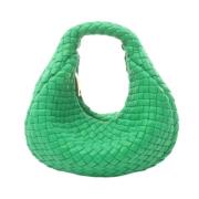 Bottega Veneta Vintage Pre-owned Laeder handvskor Green, Dam