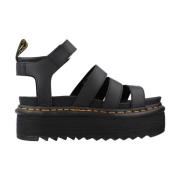 Dr. Martens Svarta Quad Sandaler Black, Dam