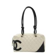 Chanel Vintage Pre-owned Tyg chanel-vskor Black, Dam