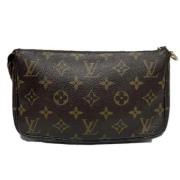 Louis Vuitton Vintage Pre-owned Canvas louis-vuitton-vskor Brown, Dam