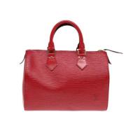 Louis Vuitton Vintage Pre-owned Laeder louis-vuitton-vskor Red, Dam