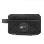 Gucci Vintage Pre-owned Nylon gucci-vskor Black, Dam