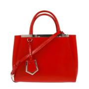 Fendi Vintage Pre-owned Laeder fendi-vskor Red, Dam