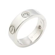 Cartier Vintage Pre-owned Metall ringar White, Dam