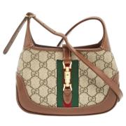 Gucci Vintage Pre-owned Laeder gucci-vskor Beige, Dam