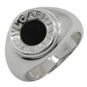 Bvlgari Vintage Pre-owned Vitt guld ringar Gray, Dam