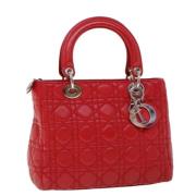 Dior Vintage Pre-owned Laeder dior-vskor Red, Dam